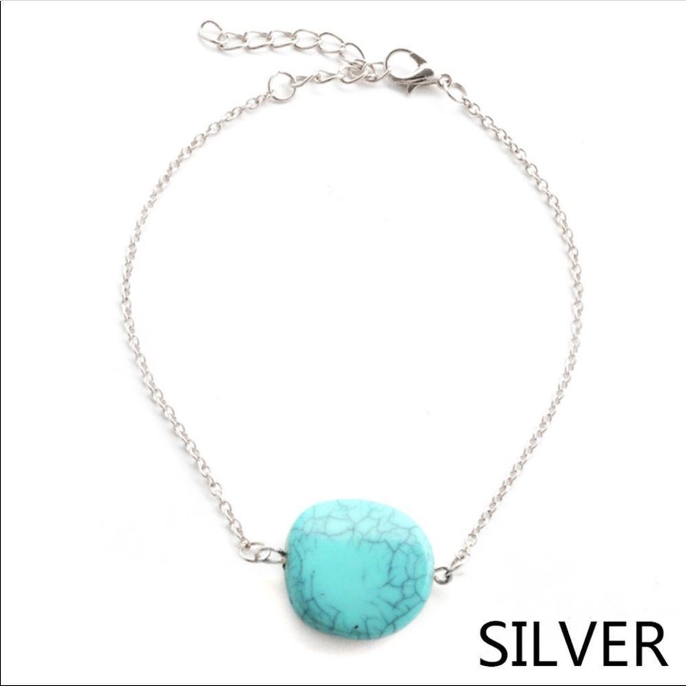 Turquoise Anklet - Picture 4 of 6